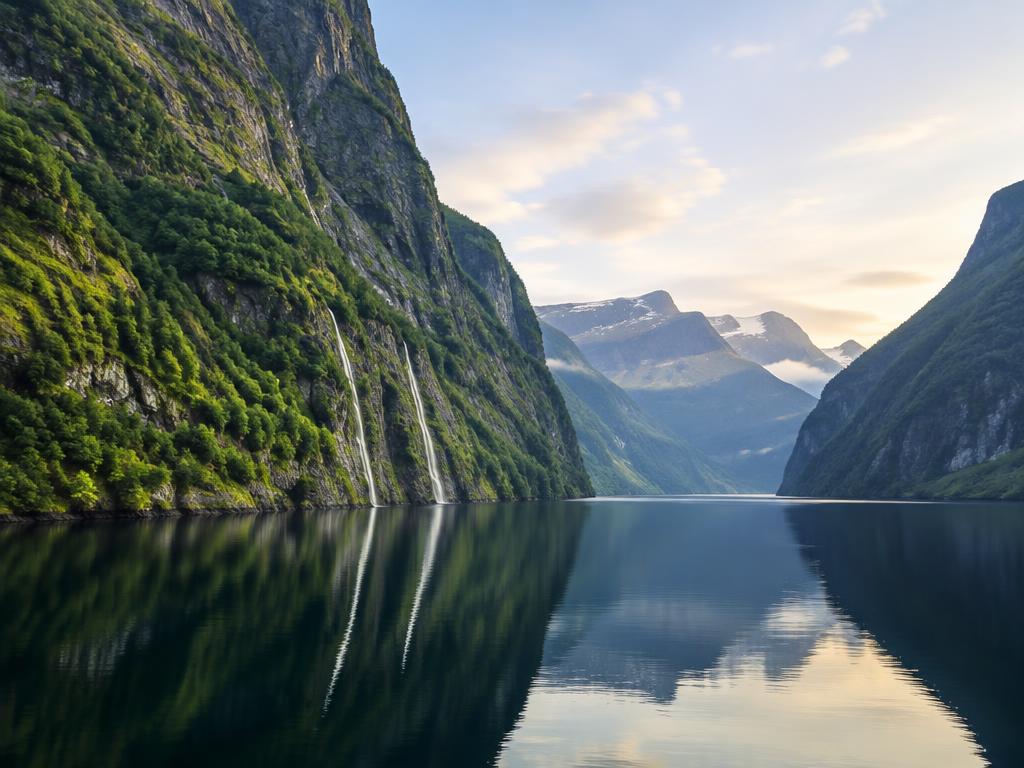 Norwegian Fjords scenery (illustrative)